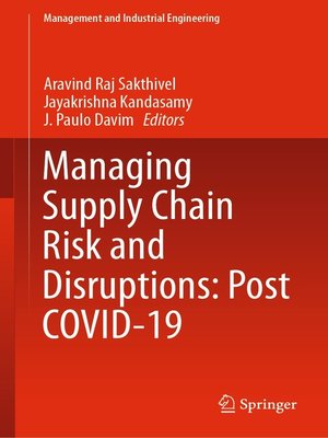 cover image of Managing Supply Chain Risk and Disruptions